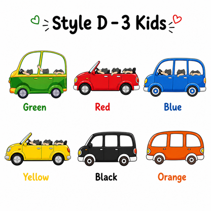 Personalized 1-4 Kids Photo Car Hanger, Drive Safe Daddy Car Ornament, Custom Baby Photo Acrylic Charm, Daddy Gift, Gift for Husband