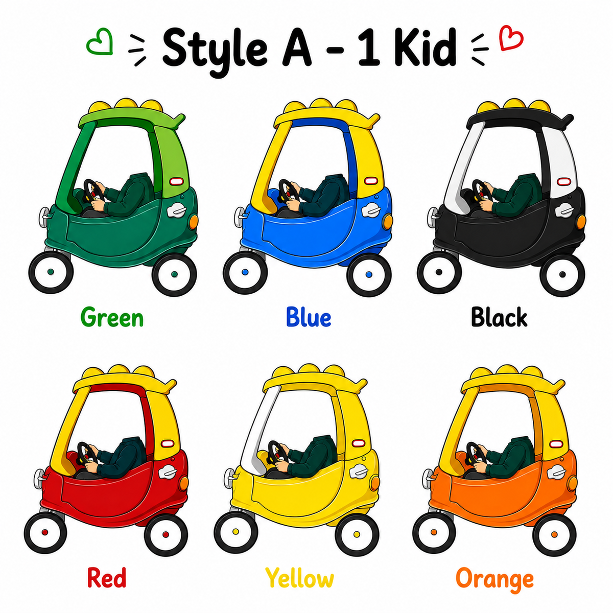 Personalized 1-4 Kids Photo Car Hanger, Drive Safe Daddy Car Ornament, Custom Baby Photo Acrylic Charm, Daddy Gift, Gift for Husband