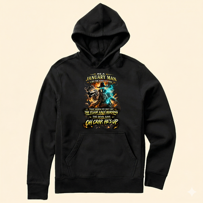 Customize your shirt with a badass skeleton cowboy birth month design.