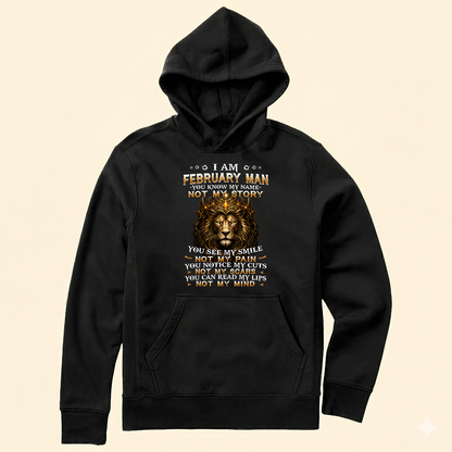 Majestic lion king crown birthday month shirt for men personalized graphic gift for him