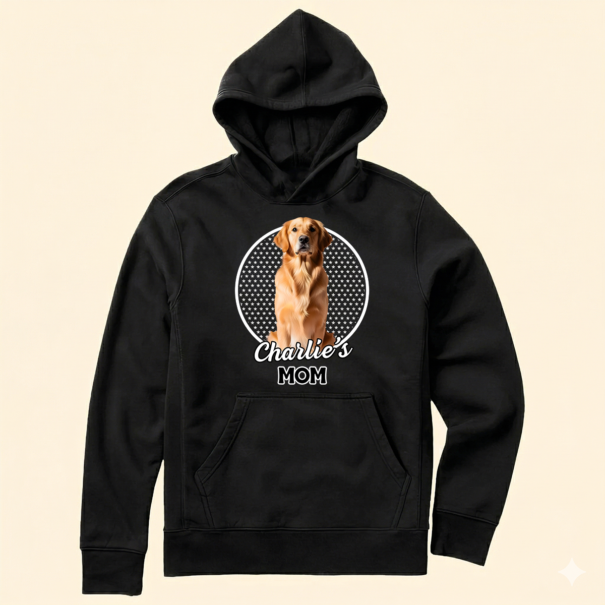 Custom pet photo and name shirt, personalized gift for dog and cat lovers.
